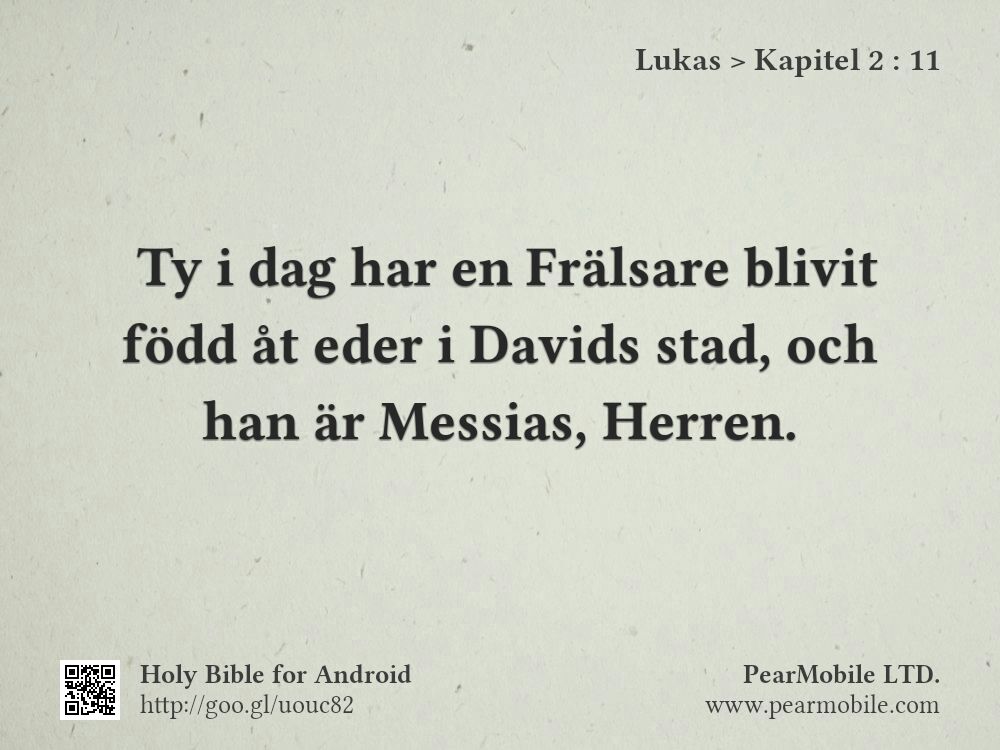 Lukas, Kapitel 2:11